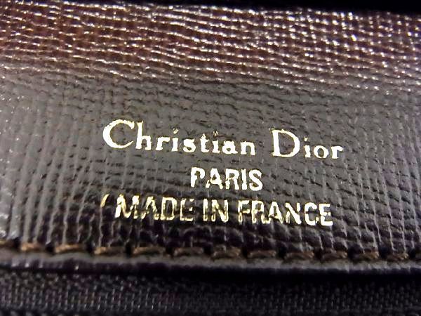 1円 □美品□ Christian Dior ディオール レザー ゴールド金具 2WAY 