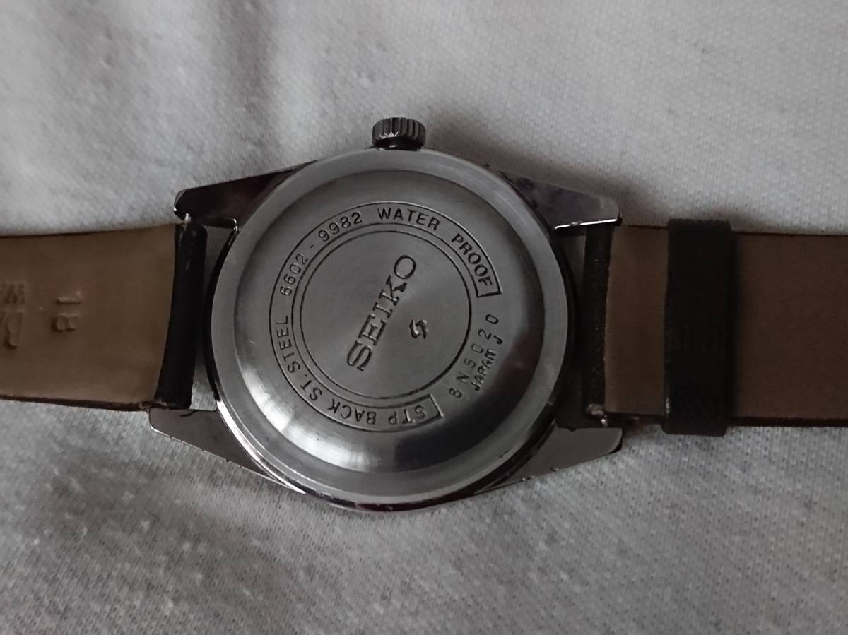 SEIKO セイコー Sportsman スポーツマン 6602-9982 17石 17Jewels 手 