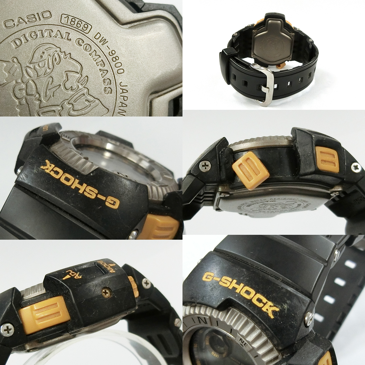 稼働品 CASIO G-SHOCK カシオ ウエイドマン DW-9800 デジタル クォーツ 