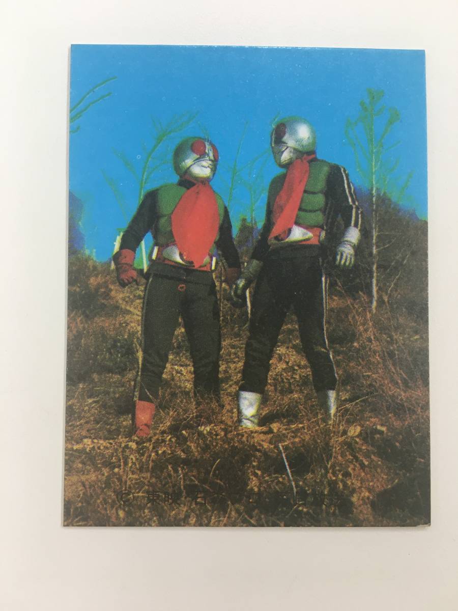 旧カルビー 仮面ライダーカード 良品 旧 旧カルビー仮面ライダーカード
