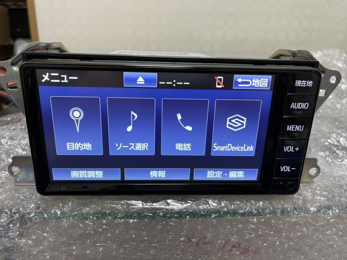 ☆トヨタ純正 SDナビ 地図データ NSCN-W68 2020年 NSCN-W68 メモリー