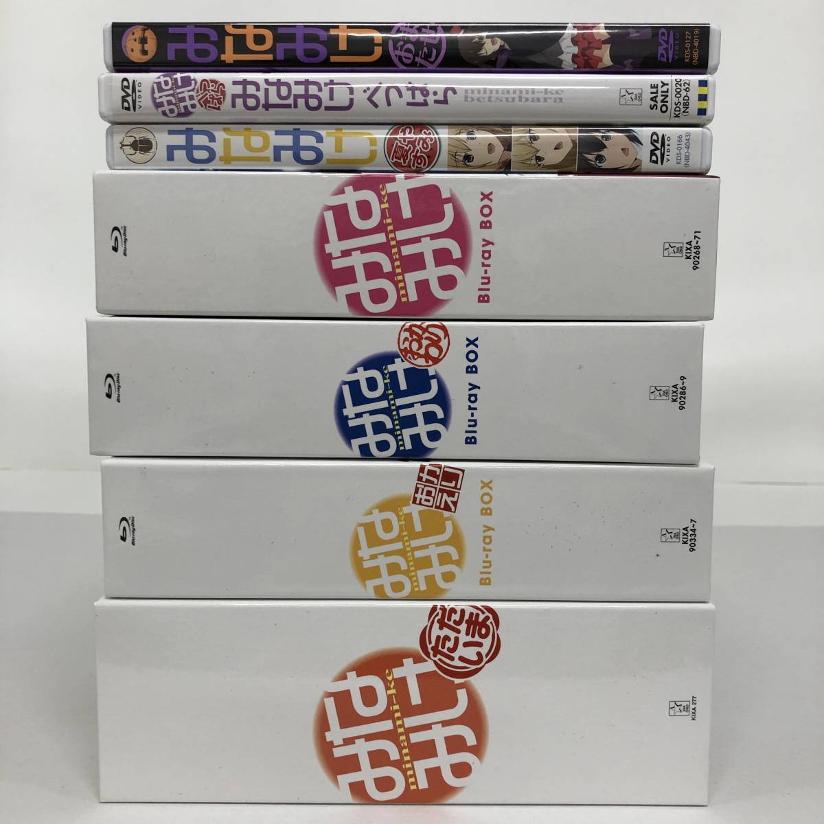 みなみけ BD Blu-ray BOX 4点 ＋3作品 DVD セット おかわり ただいま 