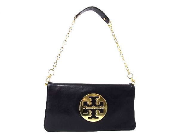 1円 TORY BURCH トリーバーチ レザー チェーン ゴールド金具