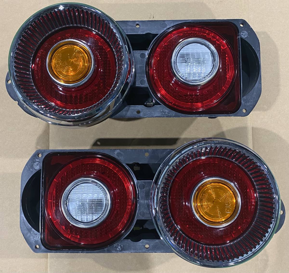 当時物 日産 スカイラインテールランプ左右セット KGC110 ケンメリ