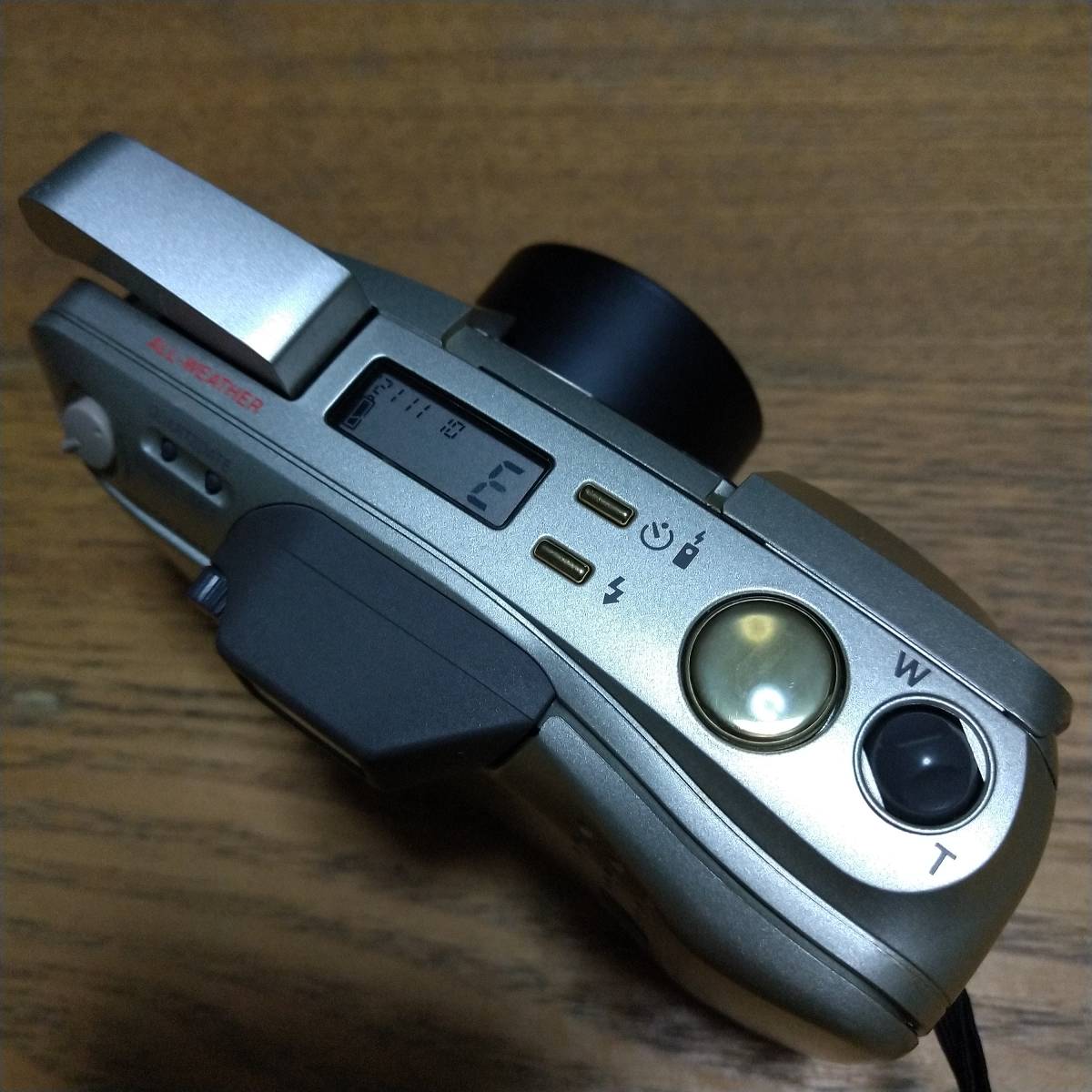 【美品】★OLYMPUS μ[mju:] ZOOM 140 VF ビジュアルファインダー コンパクトフィルムカメラ ★完動品★
