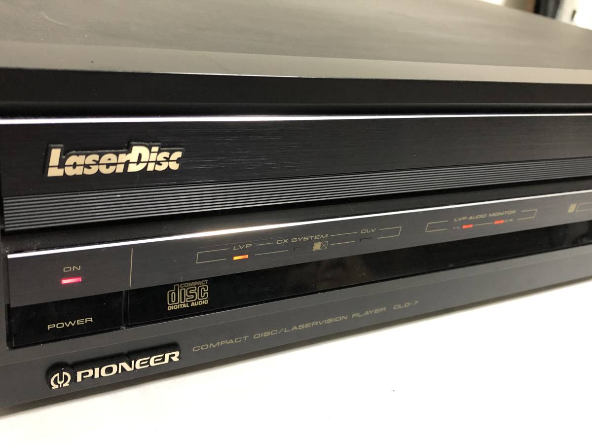 パイオニア PIONEER レーザーディスク CLD-07G LDプレーヤー CLD-7