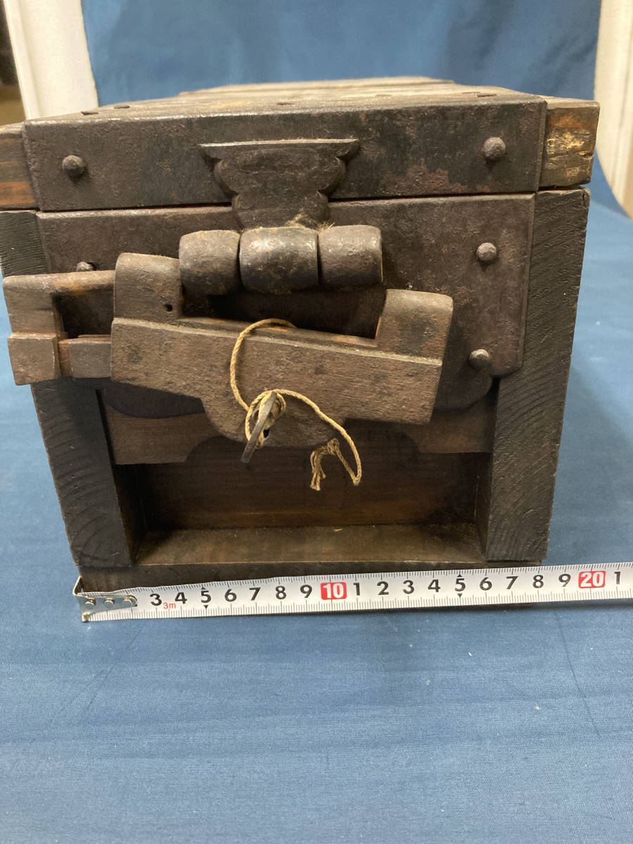 銭箱 千両箱 船箪笥 小箪笥 時代箪笥 賽銭箱 錠前 鍵 1 日本 家具