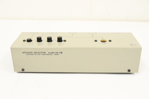 LUXMAN スピーカーセレクター AS-5III AS-5 - AS 音出しok チャンネル