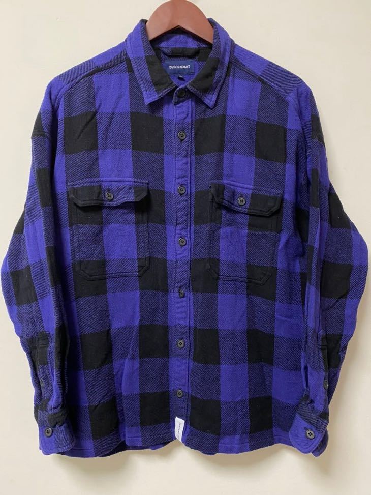 1000円～ descendant ディセンダント CLAIRTON SHIRT JACKET  