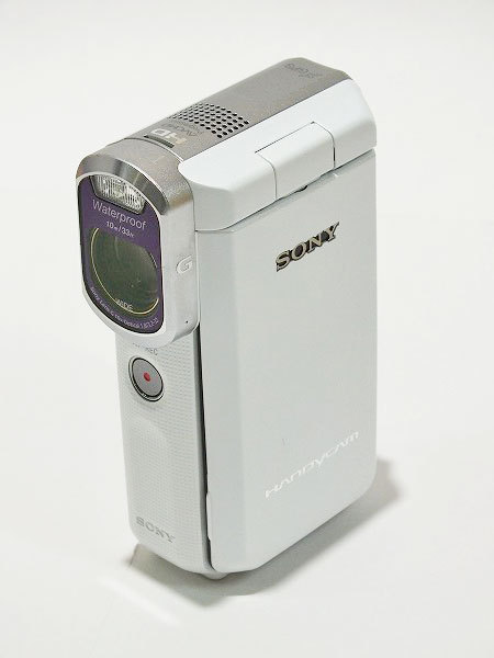 【質Banana】SONY/ソニー HDR-GW66V ハンディカム デジタルビデオカメラ ホワイト 2013年製 動作確認済み スリムな防水タイプ♪