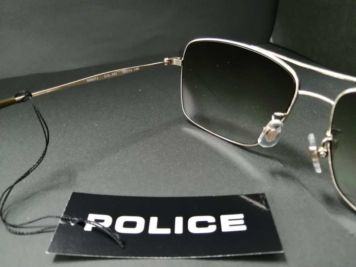 特典付き 日本製 POLICE ポリス チタン サングラス ティアドロップ