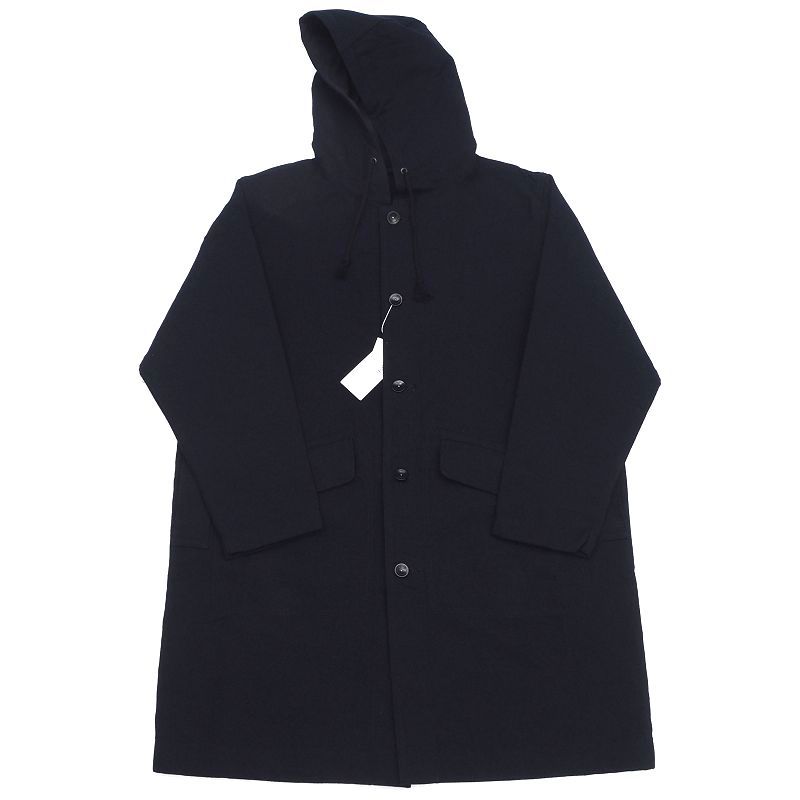  K0294S 20FW nanamica/オーバーサイズ コート サイズ：S ネイビー DOCK COAT majotae生地 ナナミカ(Sサイズ)｜売買されたオークション情報、yahooの商品情報をアーカイブ公開 - オークファン Sサイズ