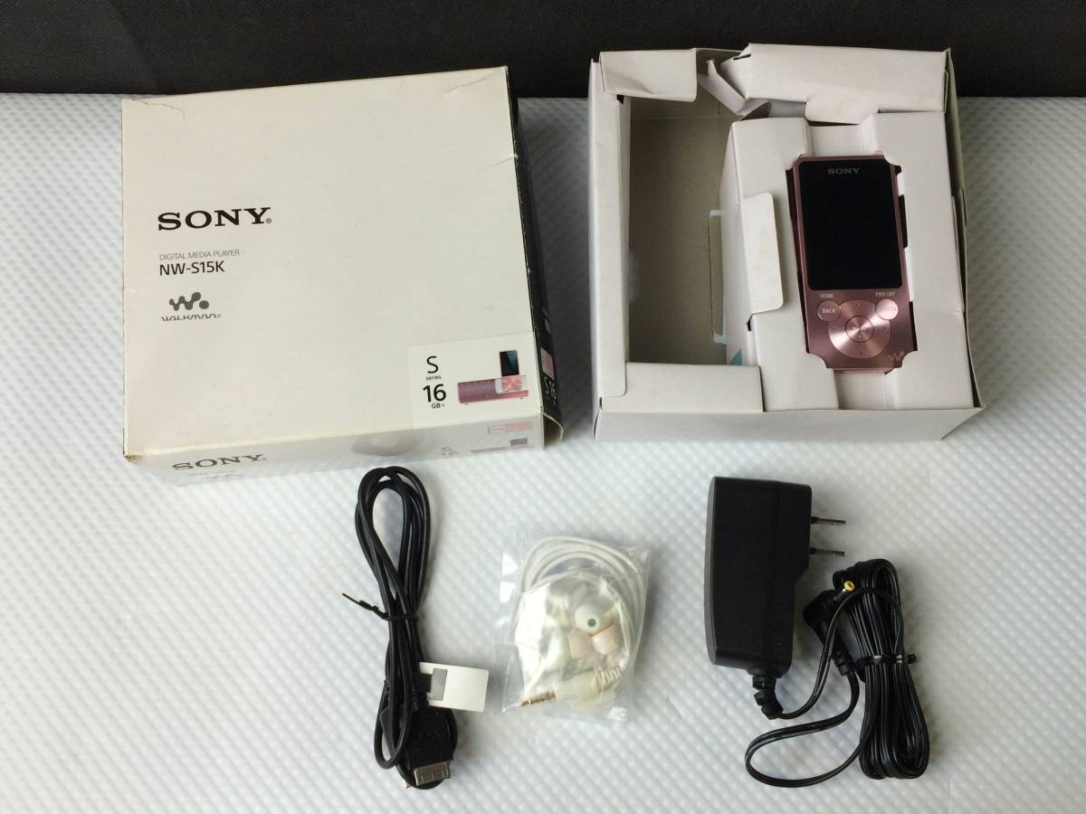 【人気，大得価】 seA765 SONY ウォークマン Sシリーズ NW-S15 ライトピンク 16GB 初期化済 外箱破れ有(本体)｜売買されたオークション情報、yahooの商品情報をアーカイブ公開 - オークファン ソニー