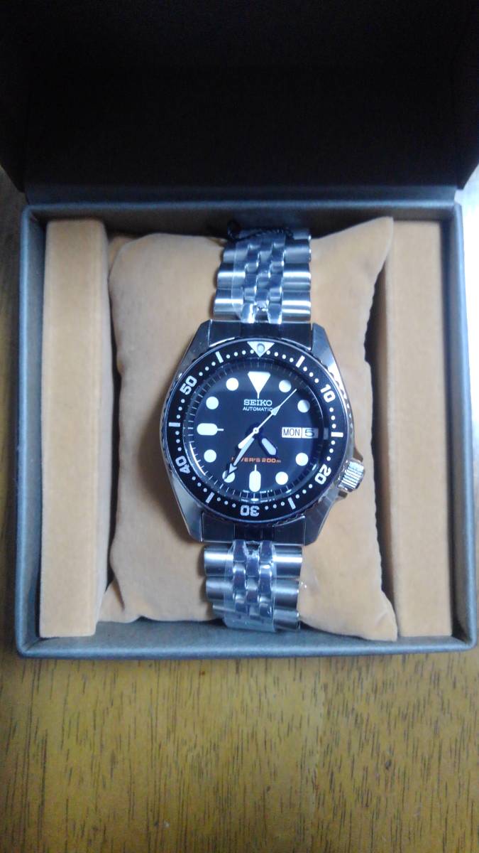 ☆未使用品☆ セイコー SEIKO SKX013K2 ブラックボーイ ボーイズ 