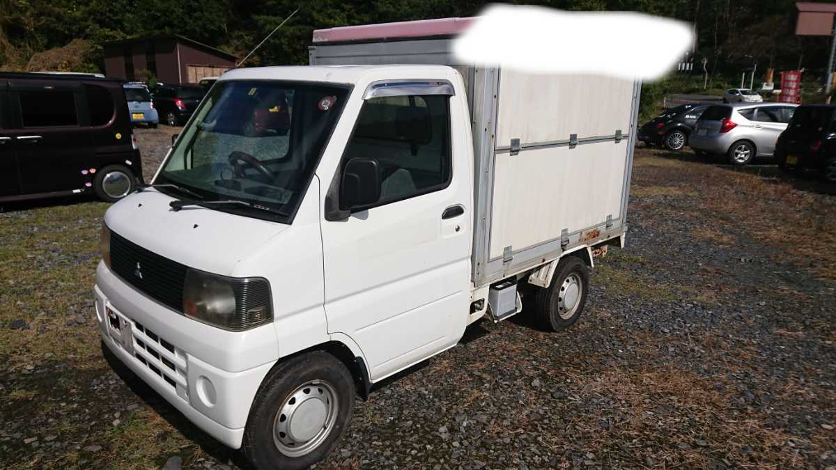 三菱 ミニキャブ 軽トラ 箱 移動販売車 ベース AT オートマ 切り替え 