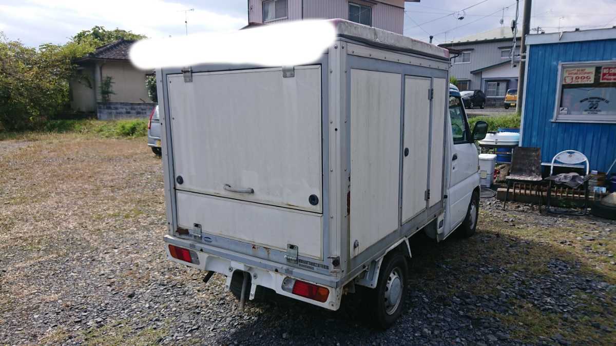 三菱 ミニキャブ 軽トラ 箱 移動販売車 ベース AT オートマ 切り替え 