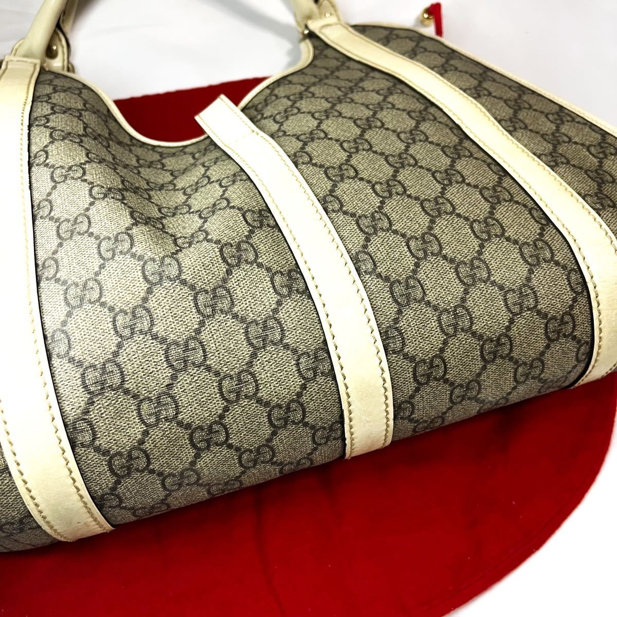 1円 GUCCI オールドグッチ ジャッキー GG柄 セミショルダーバッグ 