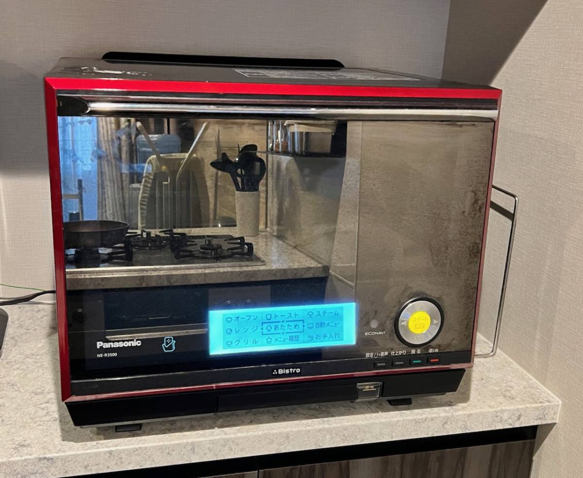 パナソニック Panasonic スチームオーブンレンジ NE-BS1200 2015年製 中古美品 近く無料配達 送料無料】Panasonic スチームオーブンレンジ NE-R3500 中古 完動品