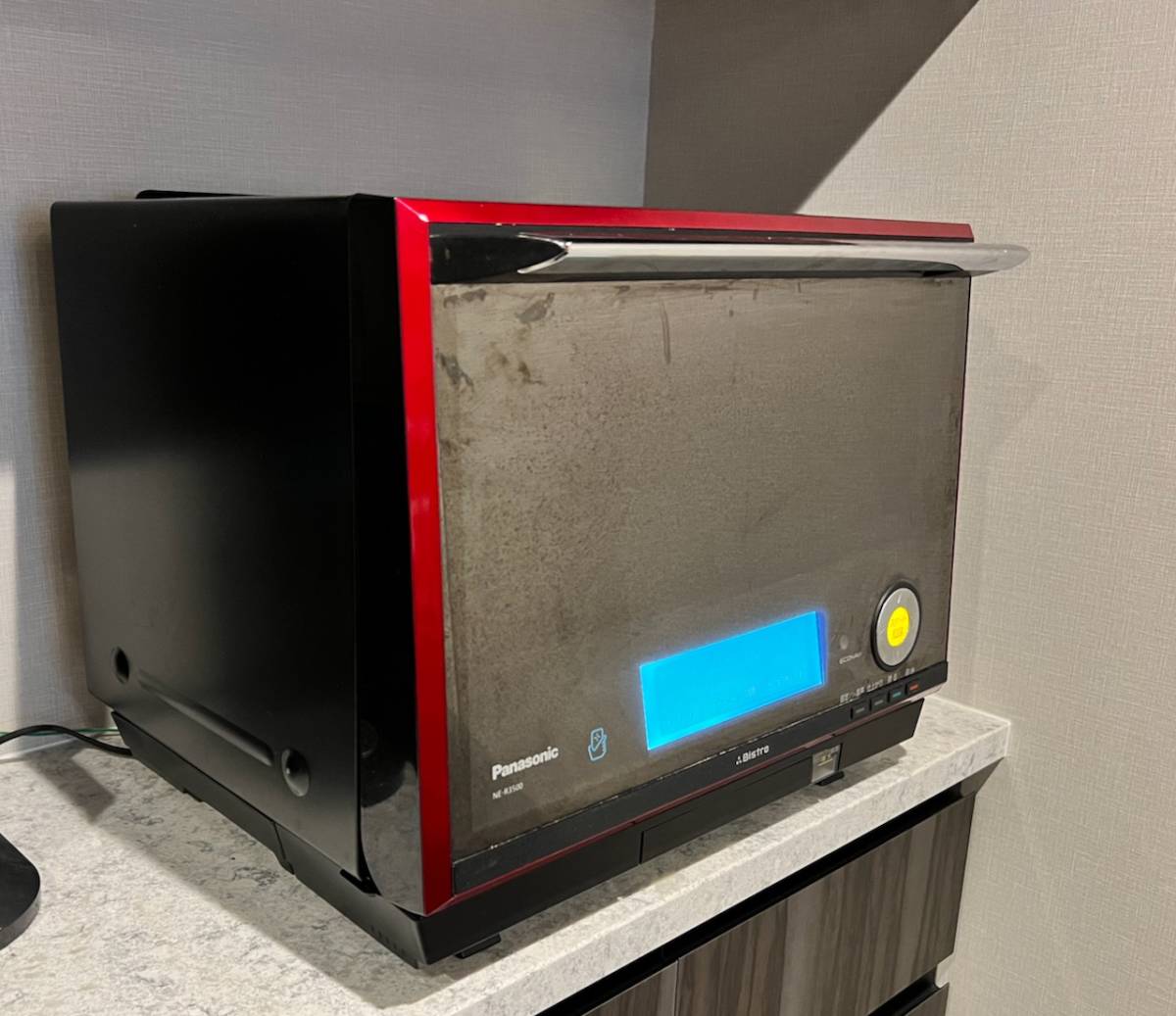 送料無料】Panasonic スチームオーブンレンジ NE-R3500 中古 完動品