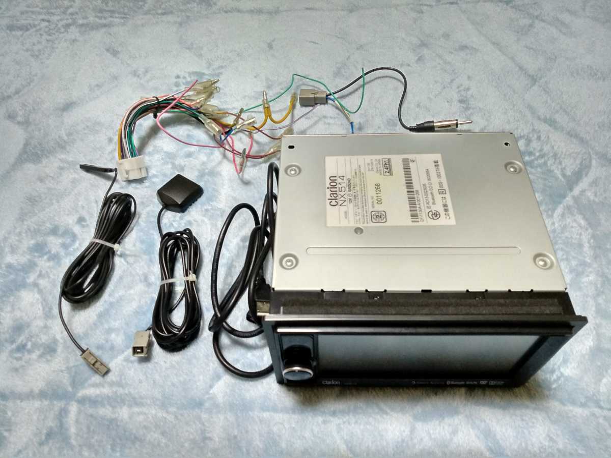 クラリオン NX514 メモリーナビ Clarion Clarionクラリオン ワンセグ