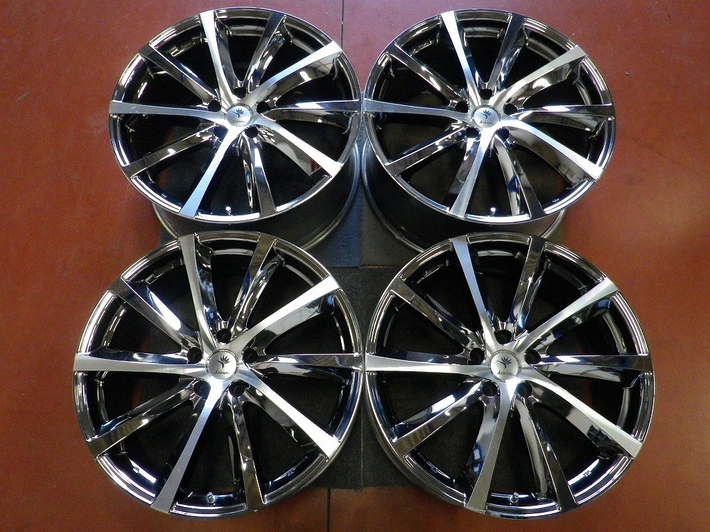 R311W8♪ホイールのみ4本♪WEDS クレンツェ ヴィシュヌ 20×8.5/9.5J