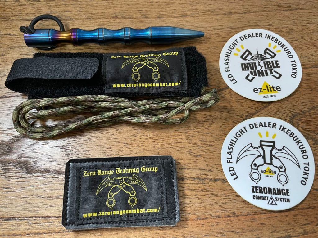 零距離戦闘術/ゼロレンジコンバット トレーニングツール、ロゴパッチ