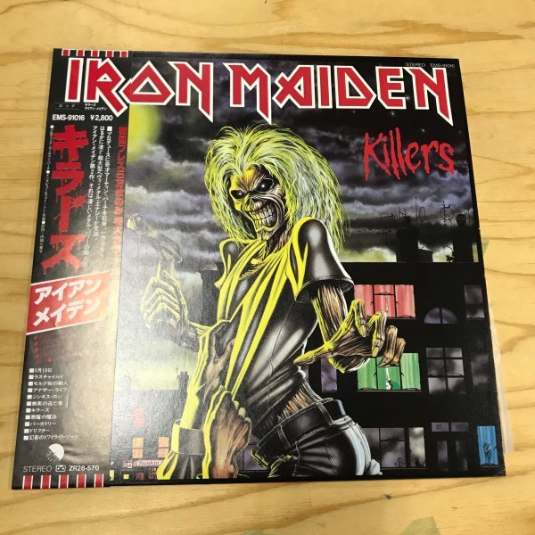 N22 187 貴重な国内盤帯付き！アイアンメイデン Iron Maiden Killers