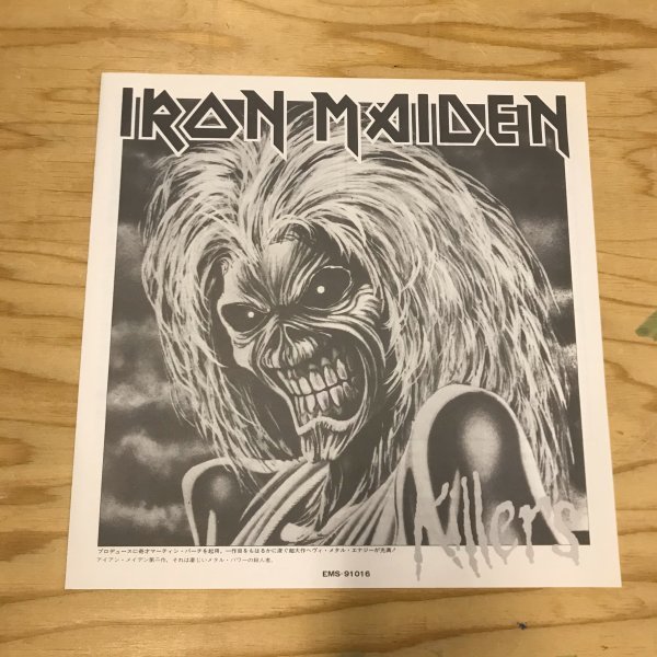 N22 187 貴重な国内盤帯付き！アイアンメイデン Iron Maiden Killers