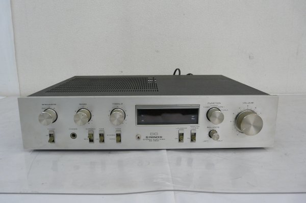 UNZ55MN PIONEER パイオニア プリメインアンプ SA-7900 dc stereo amplifier シルバー ステレオ アンプ 通電OK