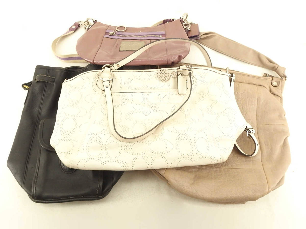 宝蔵】COACH コーチ シグネチャー トートバッグ ハンドバッグ 