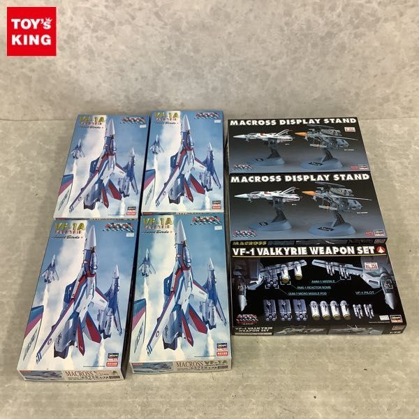 1円～ ハセガワ 超時空要塞マクロス マクロス スタンド、1/72 VF-1A バルキリー TV版 エンジェルバーズ他