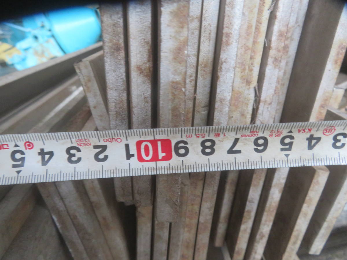 油谷 №170 ステンレス フラットバー SUS304 幅100㎜×厚み10㎜×長さ7040㎜ 在庫139本 平鋼 手摺 フェンス 門扉 屋根ひさしエクステリア