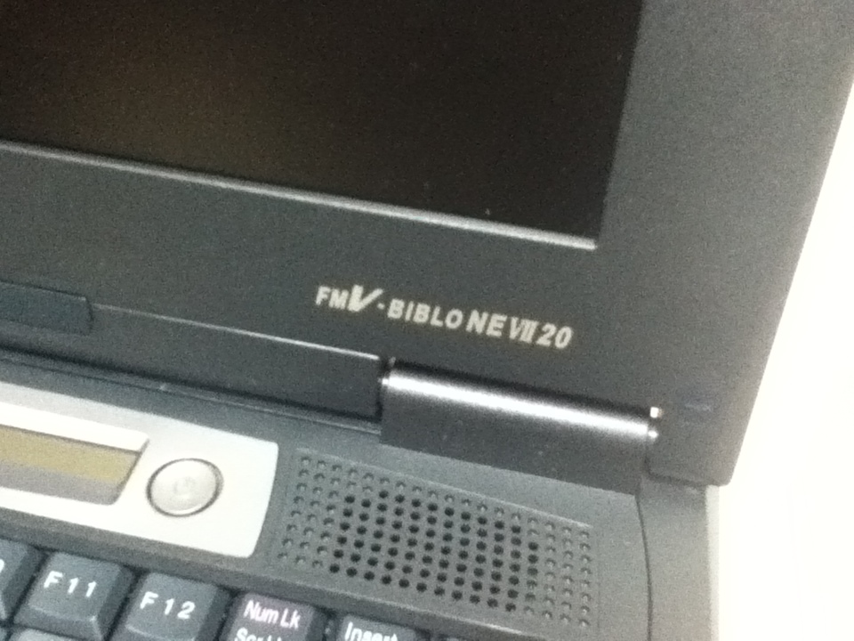 富士通 FMV BIBLO NE20VII Windows98 美品