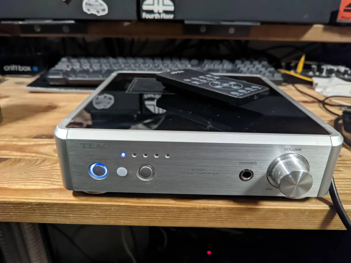 TEAC A-H01-S USB-DAC搭載 ステレオプリメインアンプ USB TEAC A-H01