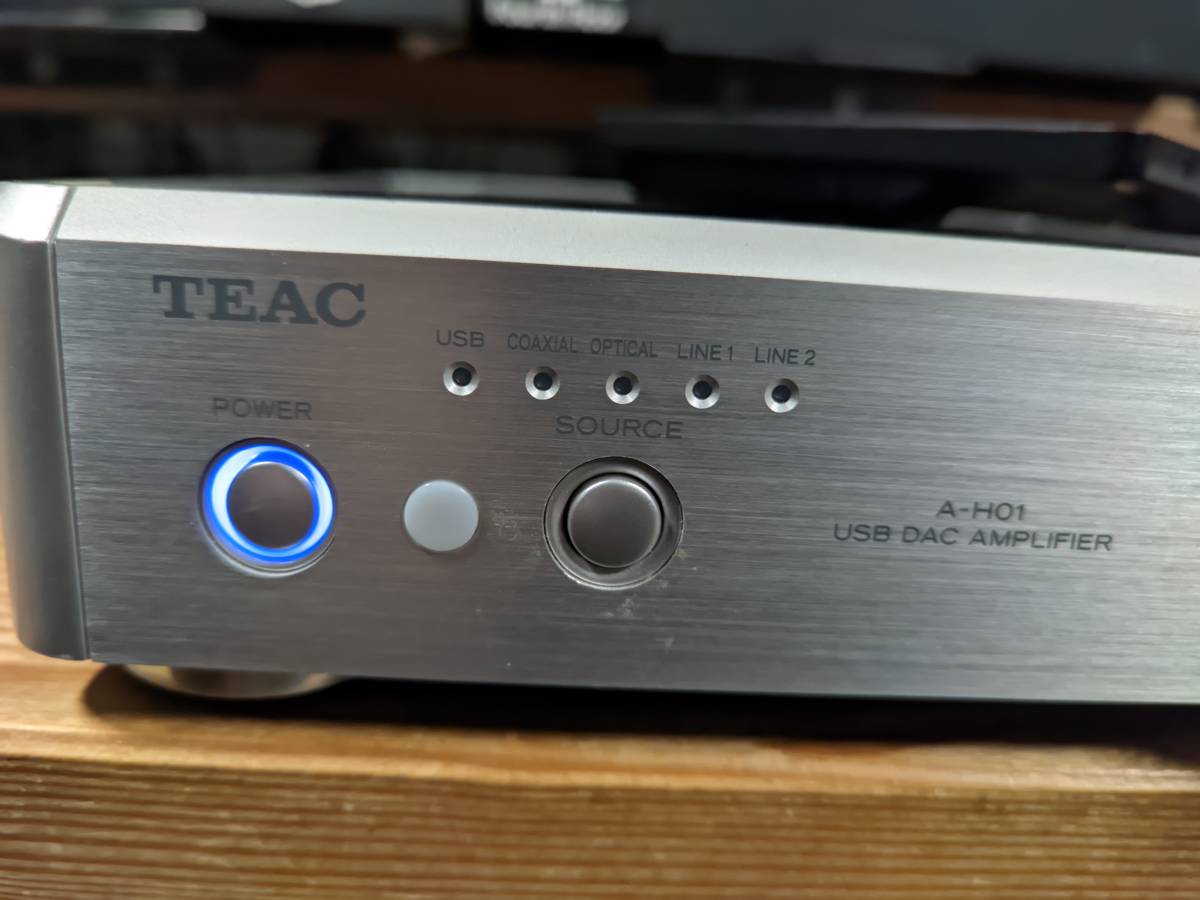 TEAC A-H01-S USB-DAC搭載 ステレオプリメインアンプ USB TEAC A-H01