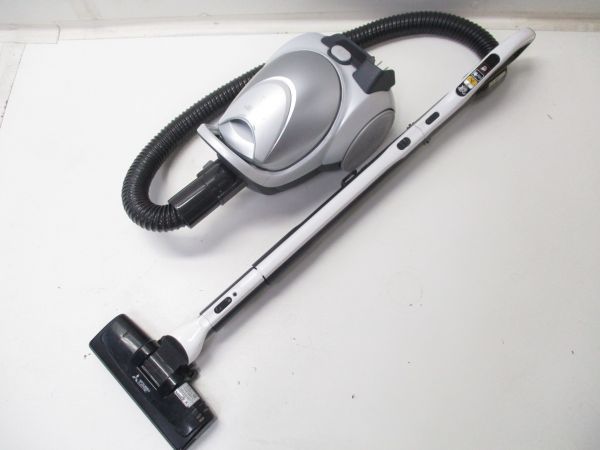□ 三菱 ミツビシ 2019年製 TC-FM1J-S 500W キャニスター型 掃除機 紙