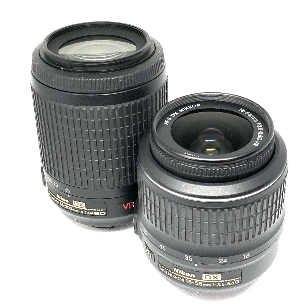 312・315 Nikon DX AF-S NIKKOR VR DX 18 55 3.5 5.6G 55 200 4 5.6G