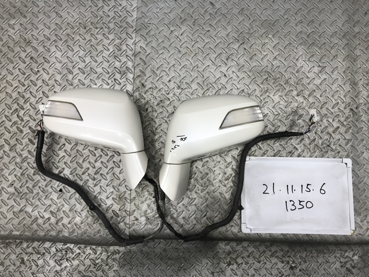  RG1 ホンダ ステップワゴン G 平成17年 純正 ドアミラー 左右set 9P 電格/ウィンカー/ヒーター Murakami:8326 NH624P 白(ドアミラー)｜売買されたオークション情報、yahooの商品情報をアーカイブ公開 - ホンダ用