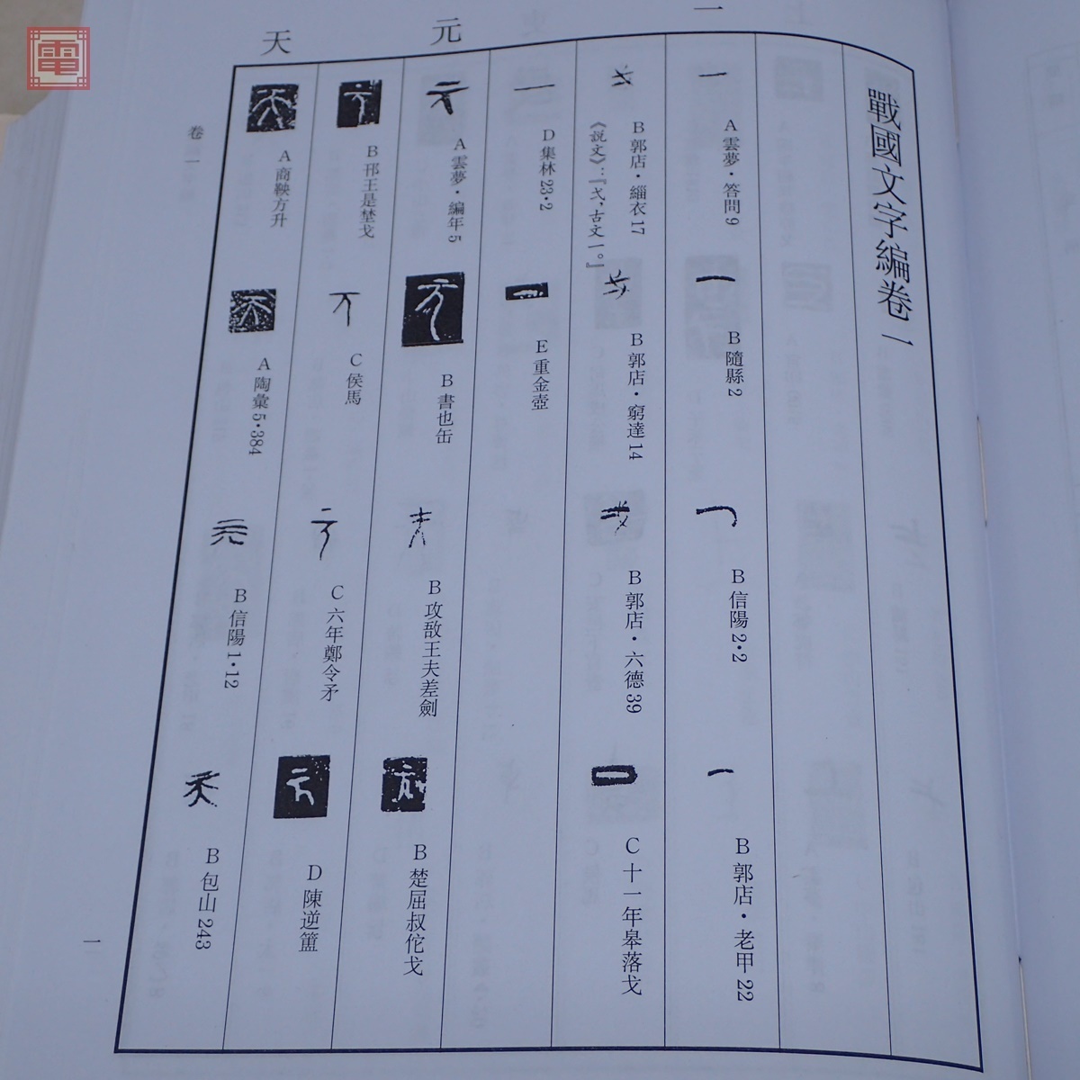 上下2冊 悠久堂書店 隷字編 文物出版社 上下2冊セット 書道古本屋 書 