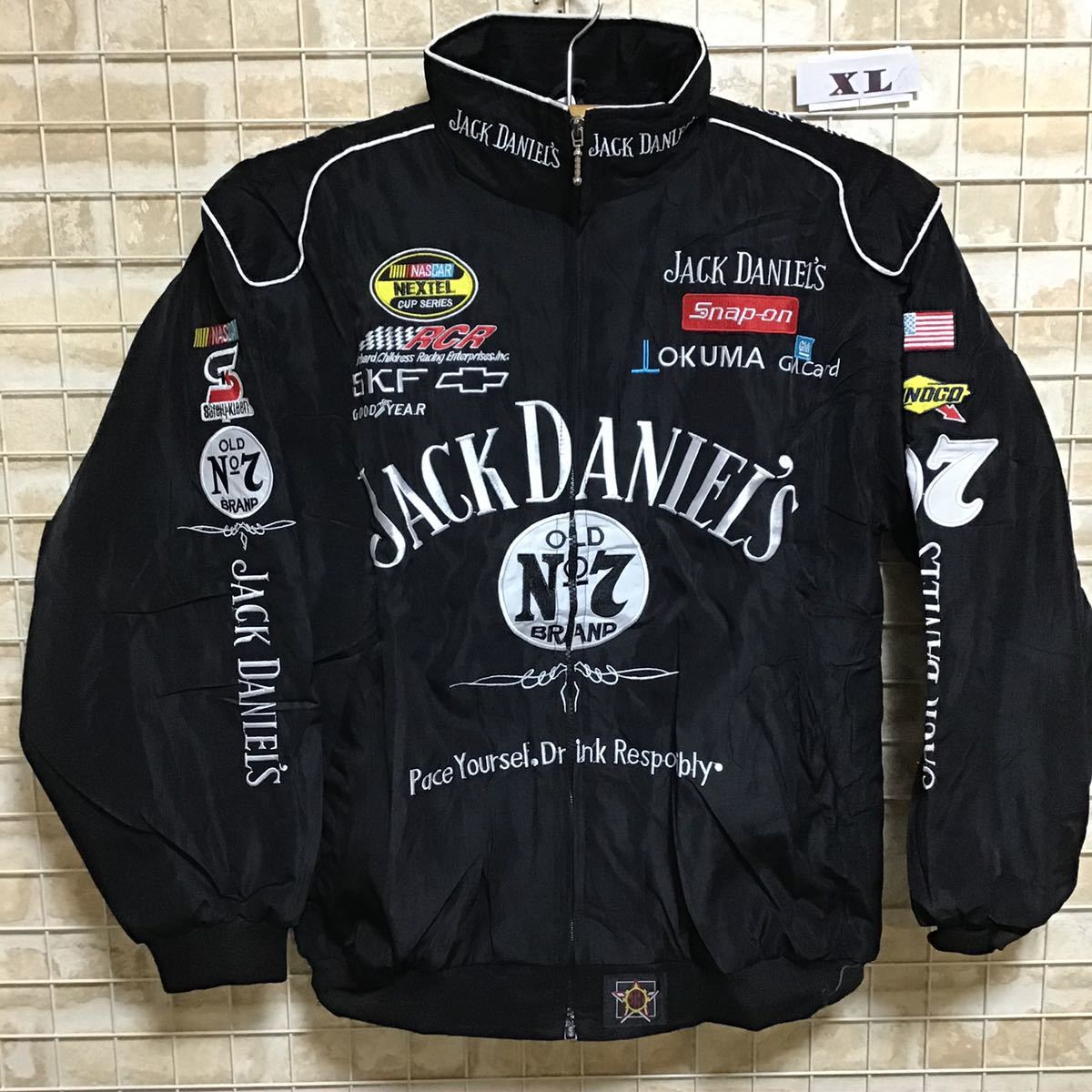 高品質，2025 ジャックダニエル レーシングジャケット XLサイズ 企業 ワッペン ブルゾン 刺繍(XLサイズ以上)｜売買されたオークション情報、yahooの商品情報をアーカイブ公開 - オークファン ジャンパー、ブルゾン一般