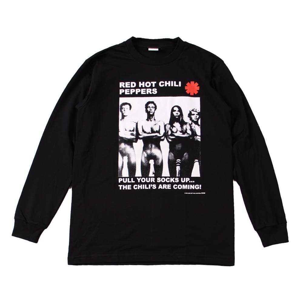 w2○新品 黒 Lサイズ○レッドホットチリペッパーズ RED HOT CHILI 