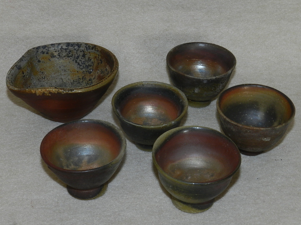 宝蔵】伊万里 明治大正 染錦輪花小鉢 菊型鉢 向付15客 9.5cm 懐石道具