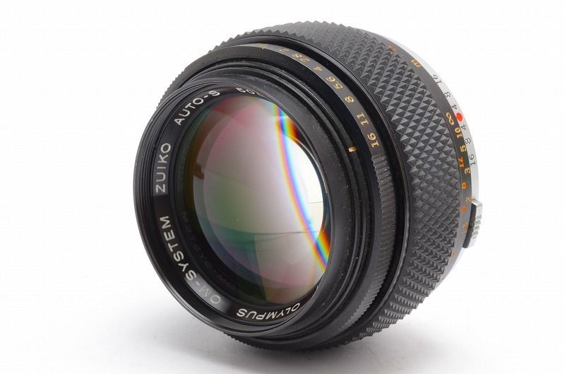 Olympus OM-SYSTEM ZUIKO AUTO-S 50mm F1.2 オリンパス レンズ 完動