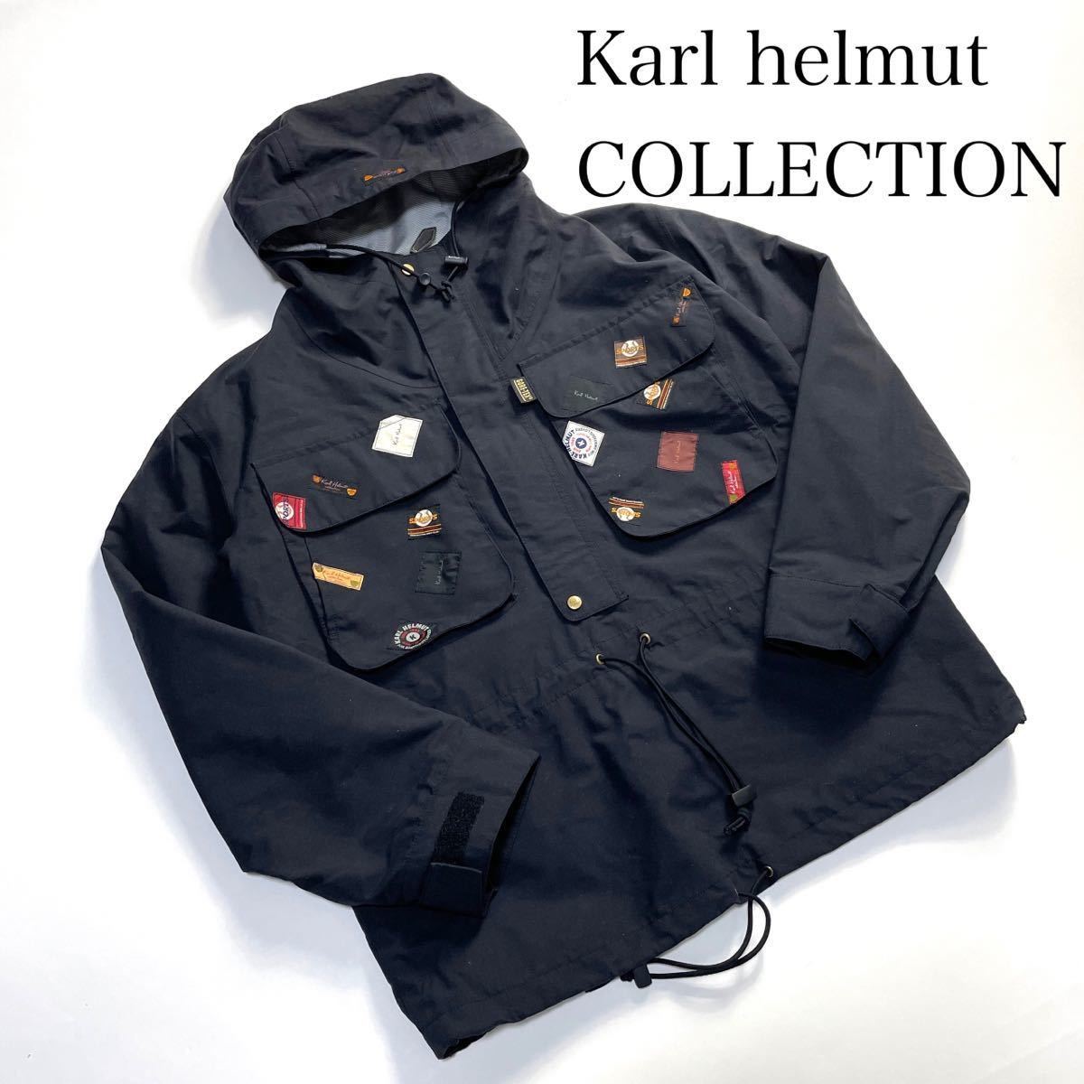 当時カールヘルム Karl Helmut中綿ナイロンパーカーKICK OFF UNITED WE 
