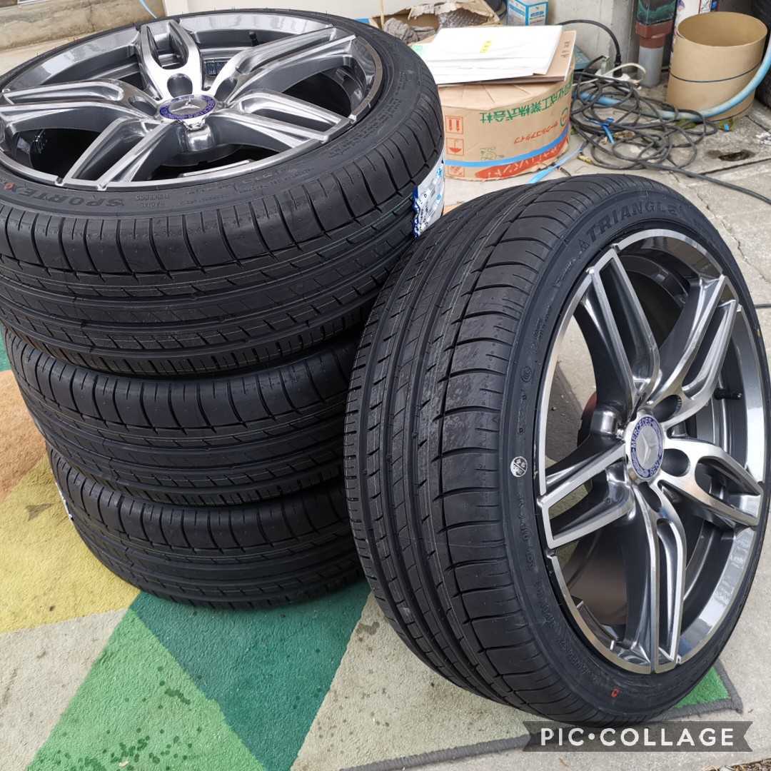 新品タイヤホイール4本セットベンツAクラス BクラスCクラスCLA W176