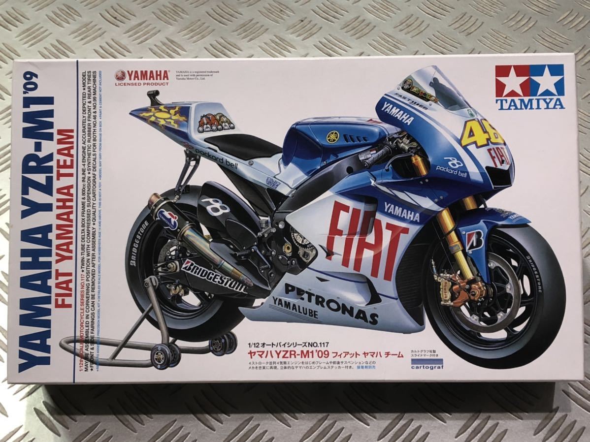 1⁄12 YZR-M1 ヤマハ タミヤ フィアット Yamaha YAMAHA 0 09 '09 | Fiat