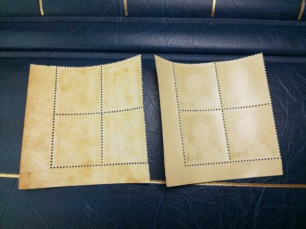 1105F37 日本切手 文化人切手 各種 一部銘版付き ブロックまとめ