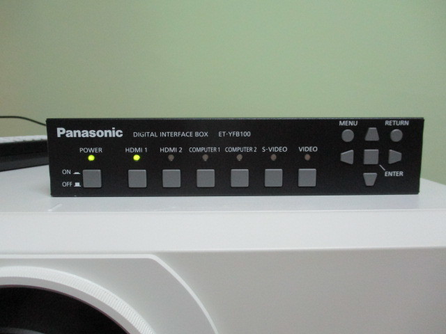 Panasonic ET-YFB100G | Digital Interface Box ET-YFB200G Switcher