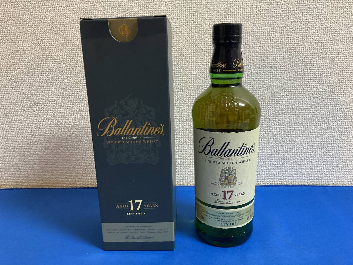 Ballantine's バランタイン17年ウイスキー　750ml 箱付き バランタイン17年 箱付き 未開封 750ml【公式通販】