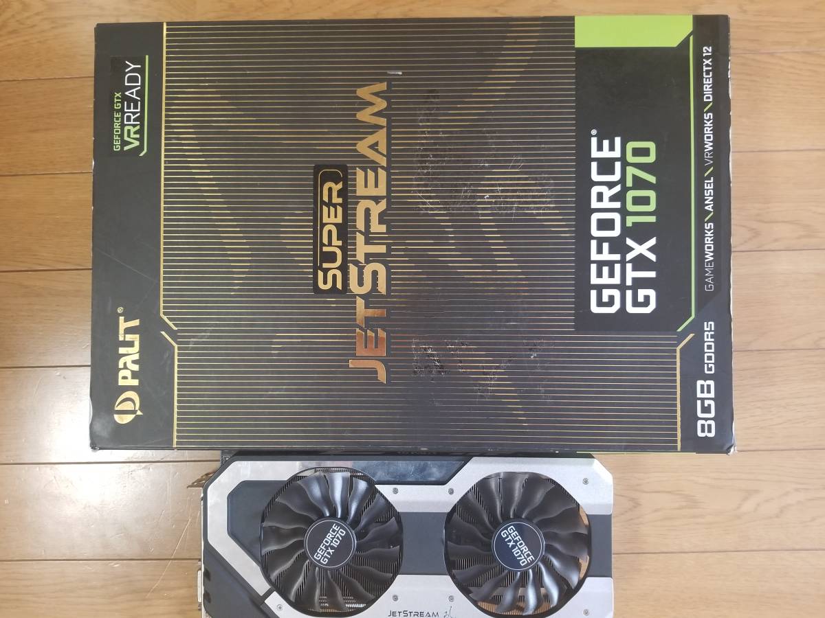 Palit Geforce GTX 1070 8G Super Jetstream (ジャンク) Palit 【公式